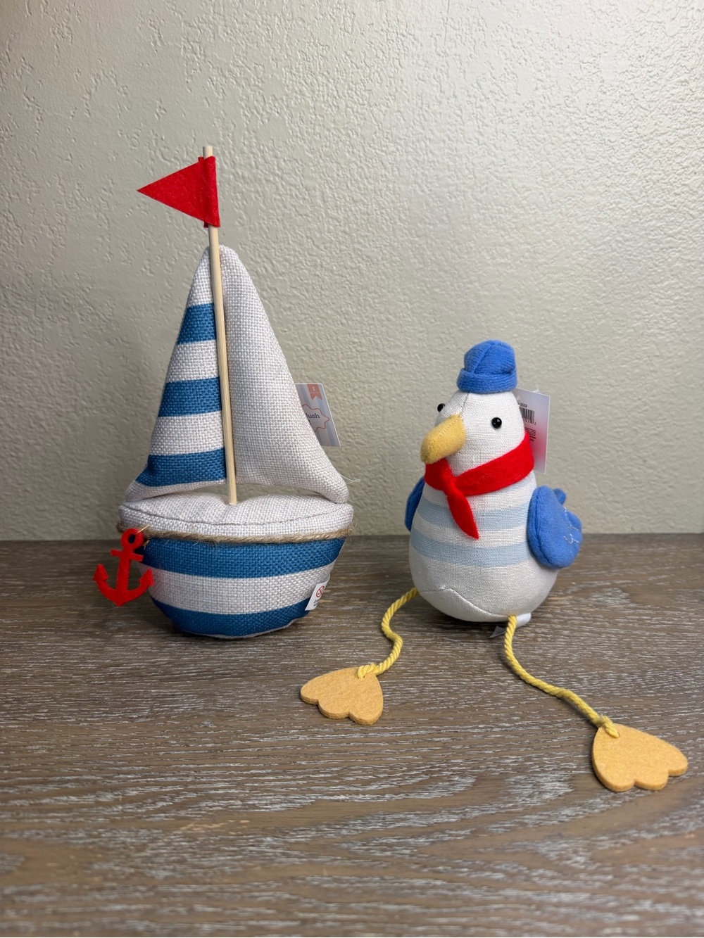 Target Bullseye Summer 2026 Plush Seagull & Sailboat Decor Set